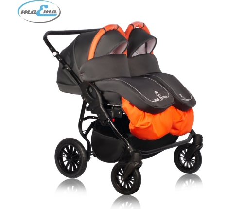 Maema Lika Twin L7 Коляска для двойняшек 2in1