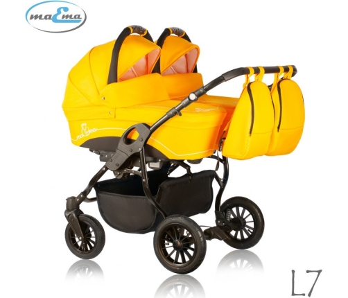 Maema Lika Twin L7 Коляска для двойняшек 2in1