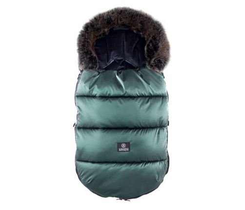 Makaszka Premium Glamour Green Cпальный мешок в коляску 0-18m