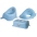 Maltex SET Bear blue Komplekts: Pakāpiens-paliktnis + Naktspodiņš + Poda vāka mazinātājs