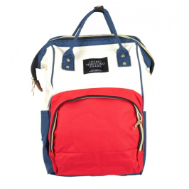 Рюкзак для мамы - сумка для коляски 3in1 RED/WHITE 6810/3