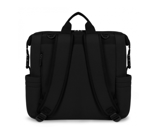 Māmiņas mugursoma - Ratu soma Lionelo CUBE black carbon