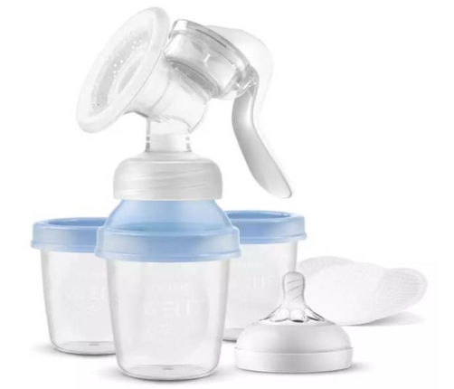 Ручной молокоотсос с контейнерами для хранения молока Philips Avent SCF430/13