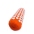 Masāžas akupresūras veltnis ar adatām 38х13 cm Orange