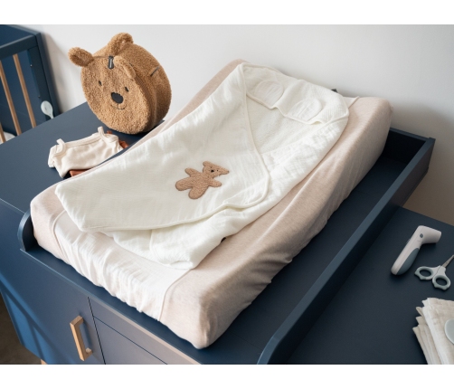 Matracis pārtinamai virsmai 70x50 Childhome Teddy Jersey / Muslin