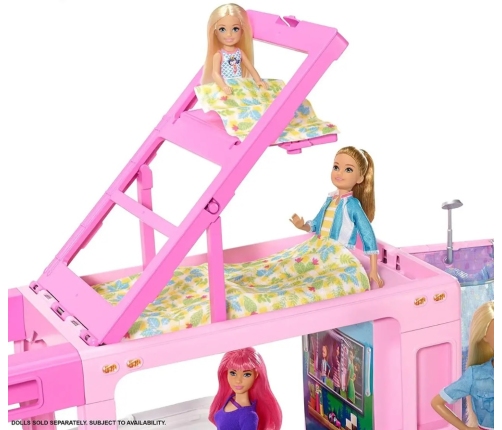 Mattel Barbie DreamCamper 3in1 GHL93