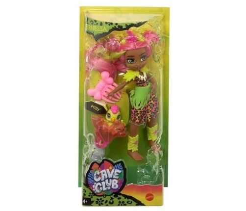 MATTEL CAVE CLUB Fernessa Lelle ar Pterodaktilu Ptilly