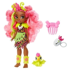 MATTEL CAVE CLUB Fernessa кукла с Птеродактилем Ptilly