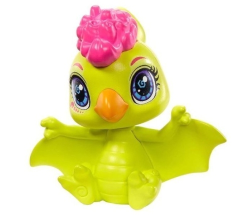 MATTEL CAVE CLUB Fernessa Lelle ar Pterodaktilu Ptilly