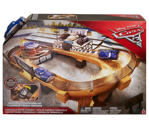 Mattel Disney Pixar Cars 3 Thomasville Rennstrecke Trackset DXY92 Auto trase