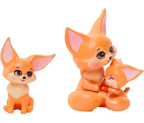 Mattel Enchantimals Glam Party Fennec Fox Family HNT60 Кукла с животными