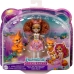 Mattel Enchantimals Glam Party Fennec Fox Family HNT60 Кукла с животными