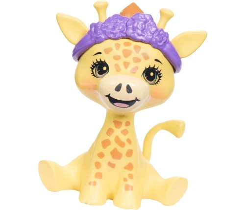 Mattel Enchantimals Glam Party Gillian Giraffe HNV29 + 5 Accessories HNV28 Кукла с животными