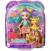 Mattel Enchantimals Glam Party Gillian Giraffe HNV29 + 5 Accessories HNV28 Кукла с животными