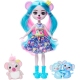 Mattel Enchantimals Glam Party Karalee Koala Family HNT61 Lelle ar dzīvnieku