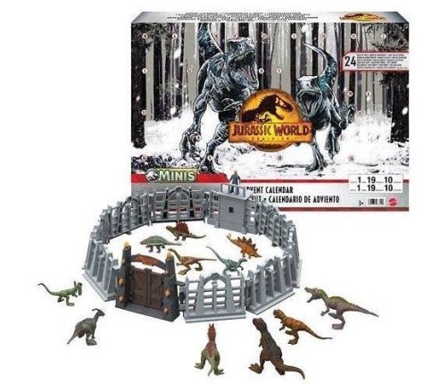 Mattel Jurassic World Рождественский Адвент Календарь