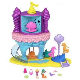 Mattel Polly Pocket Rainbow Funland Mermaid GYK41 / GYK42 Комплект Бухта Русалки
