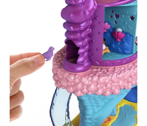 Mattel Polly Pocket Rainbow Funland Mermaid GYK41 / GYK42 Комплект Бухта Русалки