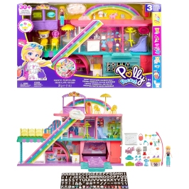 Mattel Polly Pocket Sweet Adventures Rainbow Mall HHX78 Игровой набор