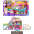 Mattel Polly Pocket Sweet Adventures Rainbow Mall HHX78 Spēļu komplekts
