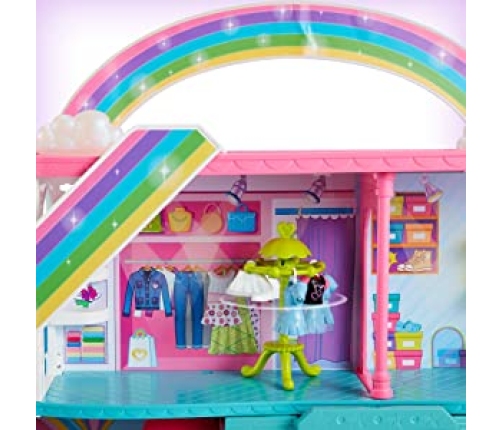 Mattel Polly Pocket Sweet Adventures Rainbow Mall HHX78 Spēļu komplekts