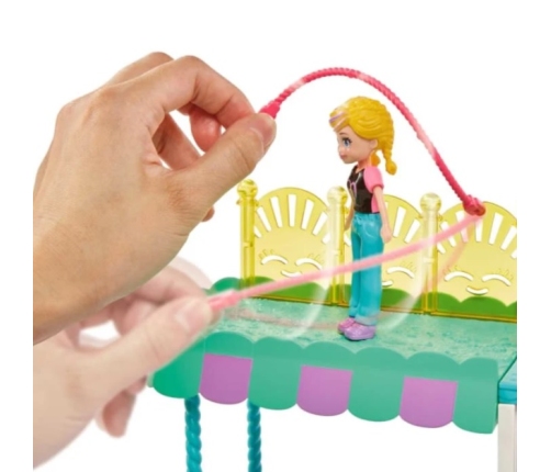 Mattel Polly Pocket Sweet Adventures Rainbow Mall HHX78 Spēļu komplekts