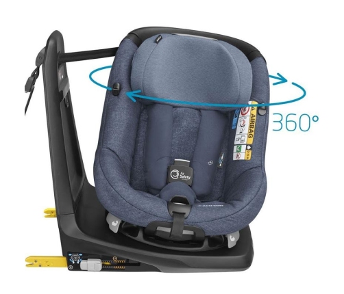 Maxi Cosi Axissfix Air Nomad black Bērnu Autokrēsls 0-18 kg