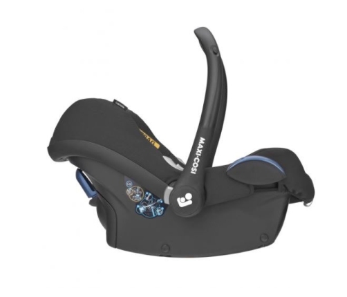 MAXI COSI CABRIOFIX Essential Black Bērnu Autokrēsls 0-13 kg + Familyfix bāze