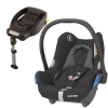 MAXI COSI CABRIOFIX Essential Black Детское автокресло 0-13 кг + Familyfix база