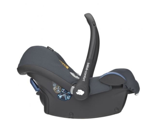 MAXI COSI CABRIOFIX Essential Graphite Bērnu Autokrēsls 0-13 kg + Familyfix bāze