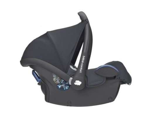 MAXI COSI CABRIOFIX Essential Graphite Bērnu Autokrēsls 0-13 kg + Familyfix bāze