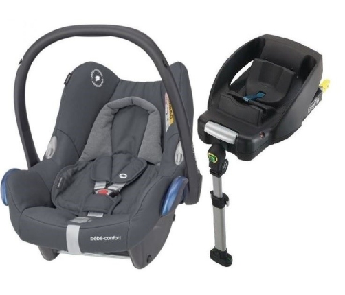 MAXI COSI CABRIOFIX Essential Graphite Bērnu Autokrēsls 0-13 kg + Familyfix bāze