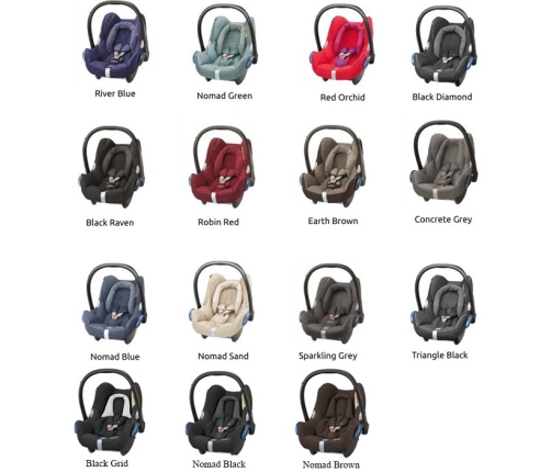 MAXI COSI CABRIOFIX Essential Grey Детское автокресло 0-13 кг