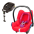 MAXI COSI CABRIOFIX Red Orchid Bērnu Autokrēsls 0-13 kg + Familyfix bāze