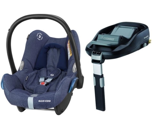 MAXI COSI CABRIOFIX Sparkling Blue Bērnu Autokrēsls 0-13 kg + Familyfix bāze