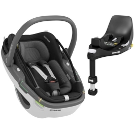 Maxi Cosi Coral 360 Essential black Bērnu Autokrēsls 0-13 kg + Familyfix 360 bāze