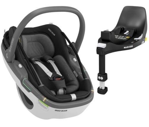 Maxi Cosi Coral 360 Essential black Детское автокресло 0-13 кг + Familyfix 360 база