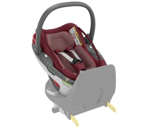 Maxi Cosi Coral 360 Essential red Bērnu Autokrēsls 0-13 kg + Familyfix 360 bāze