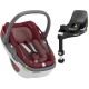 Maxi Cosi Coral 360 Essential red Bērnu Autokrēsls 0-13 kg + Familyfix 360 bāze