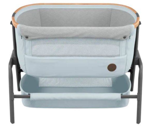 Maxi Cosi Iora 2in1 Essential Grey Bērnu Gulta Šūpulītis