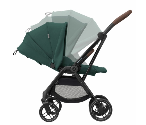 Maxi Cosi Leona Essential Green Pastaigu Ratiņi