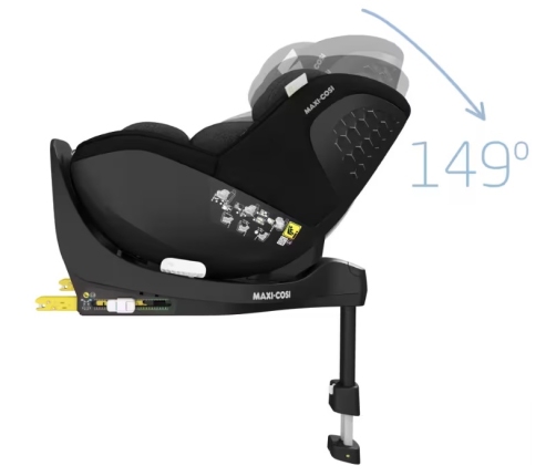 Maxi Cosi Mica Pro Eco i-Size 360 Authentic black Bērnu Autokrēsls 0-18 kg