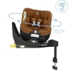 Maxi Cosi Mica Pro Eco i-Size 360 Authentic Cognac Bērnu Autokrēsls 0-18 kg