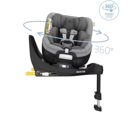 Maxi Cosi Mica Pro Eco i-Size 360 Authentic Grey Bērnu Autokrēsls 0-18 kg