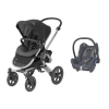 MAXI-COSI Nova 4 Essential Black Sporta Ratiņi + Cabriofix 0-13 kg