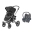 MAXI-COSI Nova 4 Essential Black Sporta Ratiņi + Cabriofix 0-13 kg