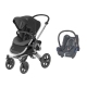 MAXI-COSI Nova 4 Essential Black Sporta Ratiņi + Cabriofix 0-13 kg