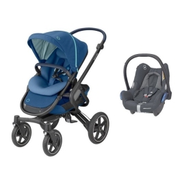 MAXI-COSI Nova 4 Essential Blue Прогулочная Коляска + Cabriofix 0-13 кг