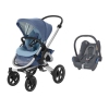 MAXI-COSI Nova 4 Frequency Blue Sporta Ratiņi + Cabriofix 0-13 kg