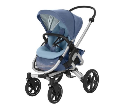 MAXI-COSI Nova 4 Frequency Blue Прогулочная Коляска + Cabriofix 0-13 кг